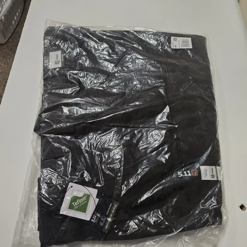 5.11 Tactical B-Class PDU Twill Pant Size 48 Unhemmed Teflon NWT 74326 Brown